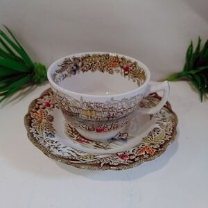 Ridgway England HERITAGE Scenes of Canada tea‎ set